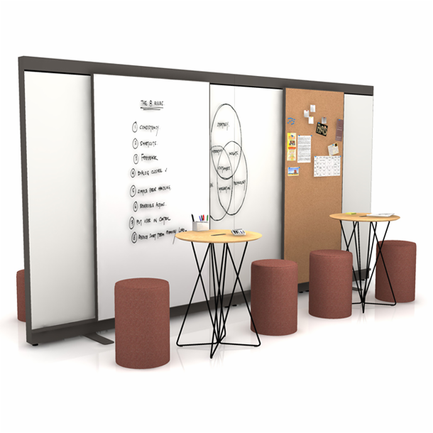 Rockwell Unscripted Creative Wall<sup>®</sup><br>Freestanding