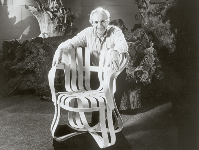 Knoll Frank Gehry Chair history