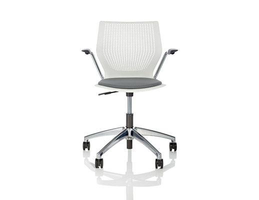 Knoll MultiGeneration Light Task Chair - Armless with Seat Pad