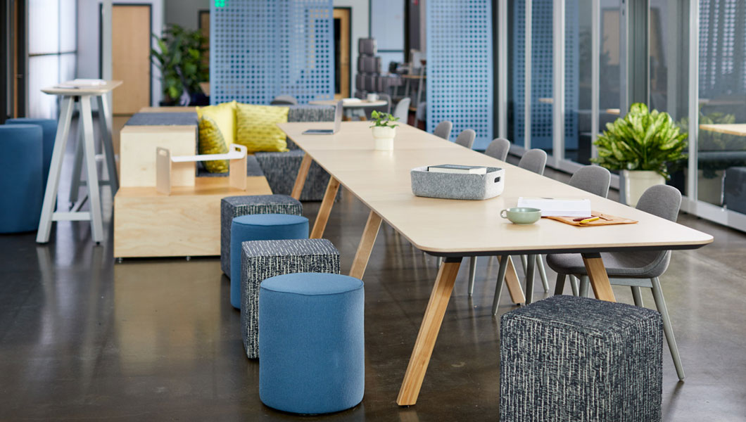 Knoll Shared Spaces Community Space With Rockwell Unscripted