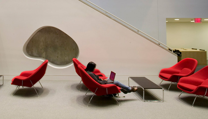 Lounge Area with Womb Chairs