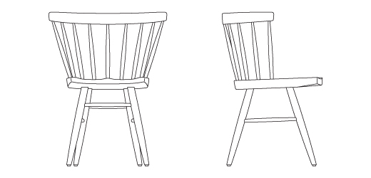 Straight Chair - Original Design