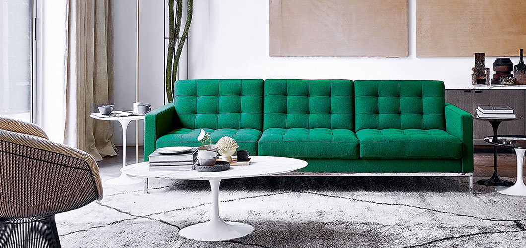 Florence Knoll Relaxed Sofa and Settee | Knoll