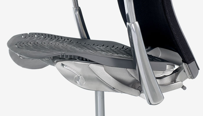 *Above image shows seat pan substructure without foam and upholstery.