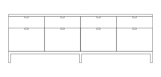 Florence Knoll Credenza | Knoll