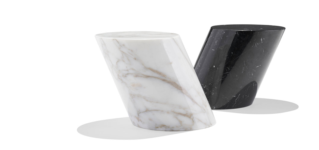 Mercer Table Solid Marble Side Table Knoll