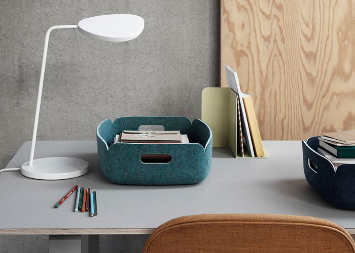 Knoll and Muuto Lighting and Accessories for Working from Home